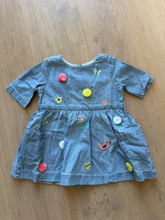 Kleid ~ 74/80 ~ H&M
