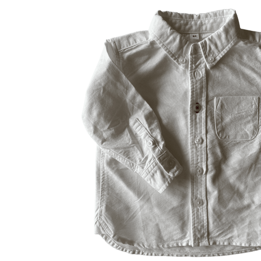 Hemd ~ weiß ~ 80 ~ Uniqlo