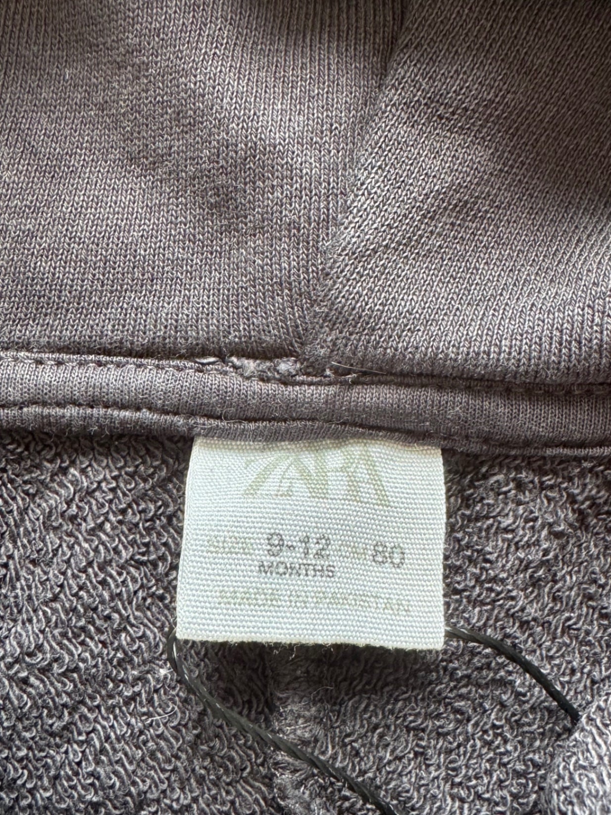 Sweatshirt Jacke ~ 74/80 ~ Zara