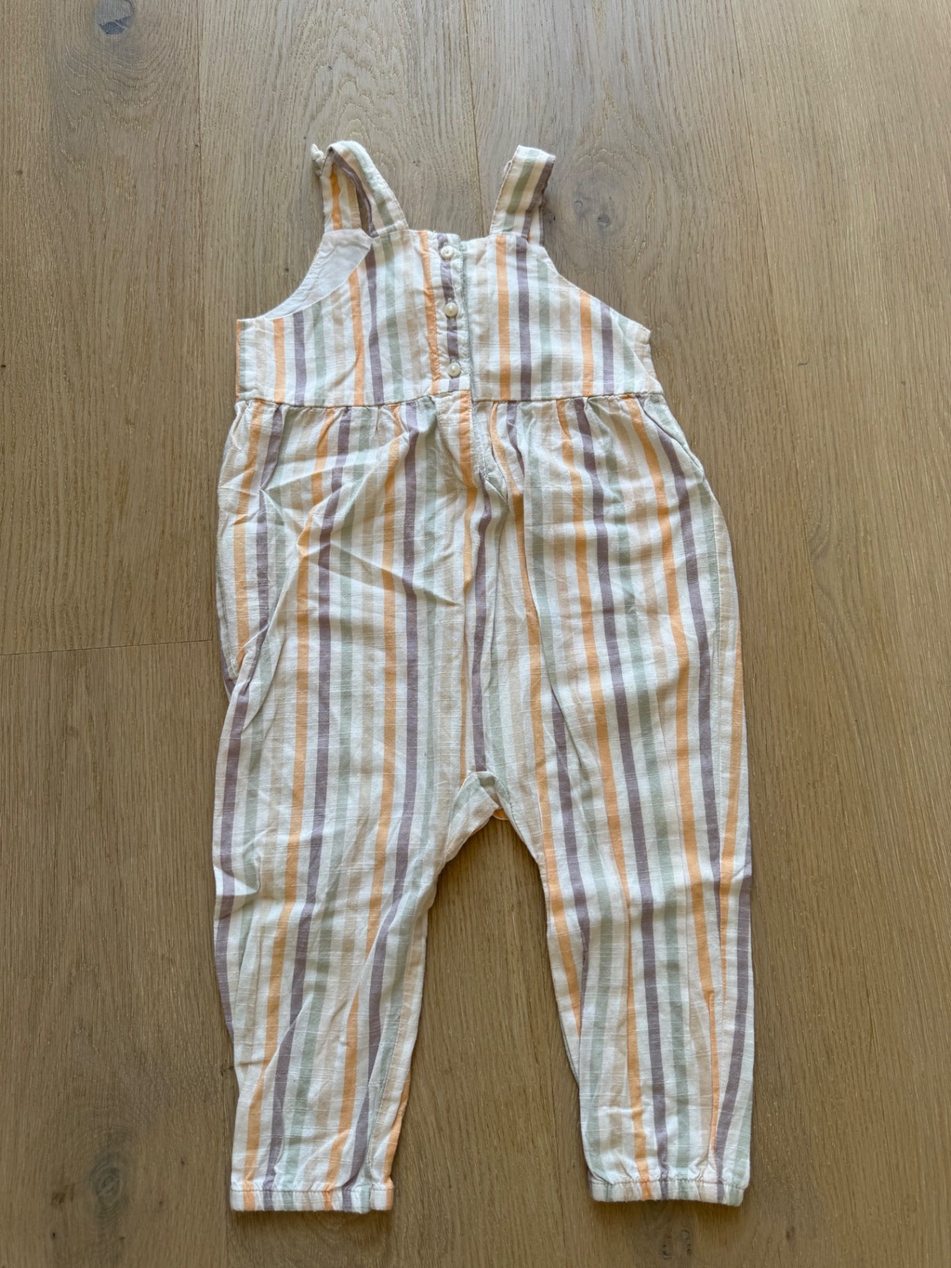 Leinen Latzhose ~ 86/92 ~ H&M
