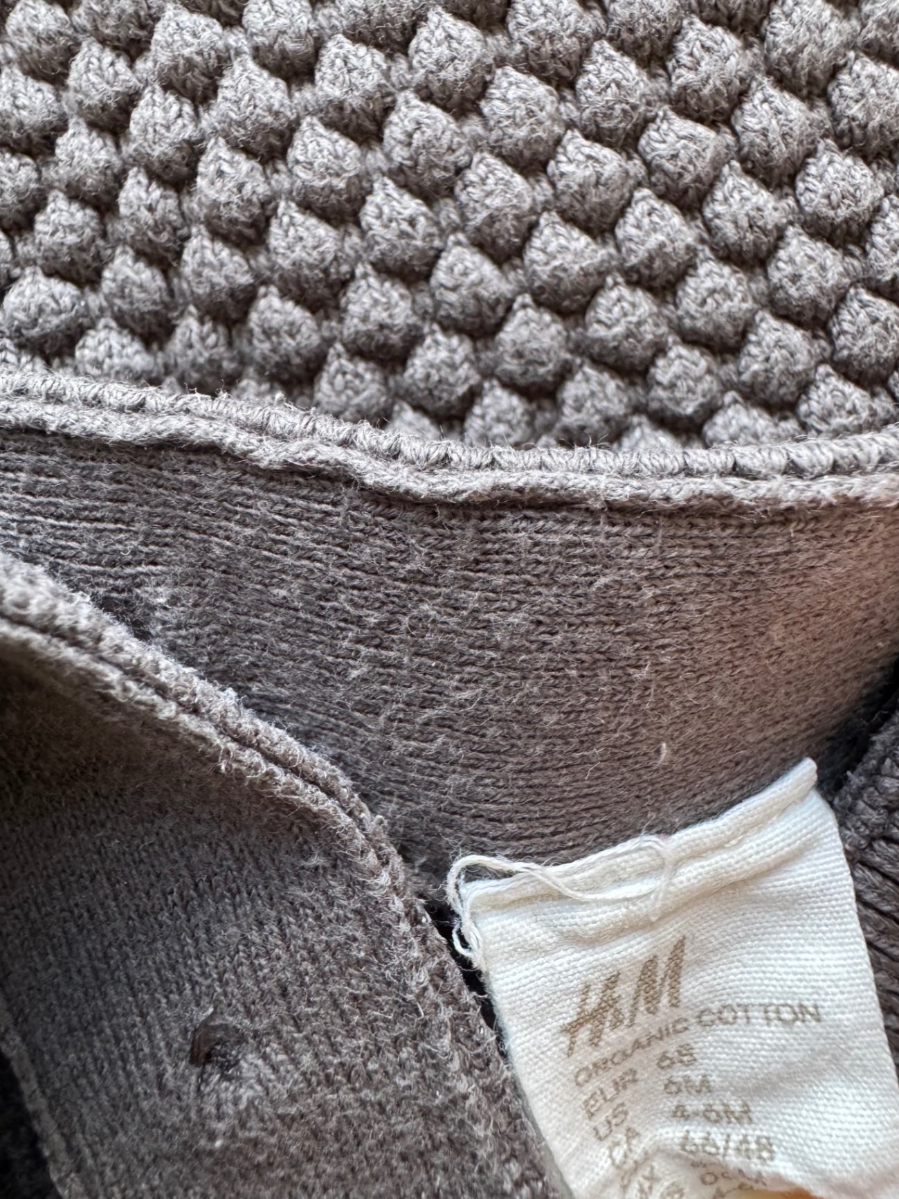 Strick-Trägerhose ~ 62/68 ~ H&M
