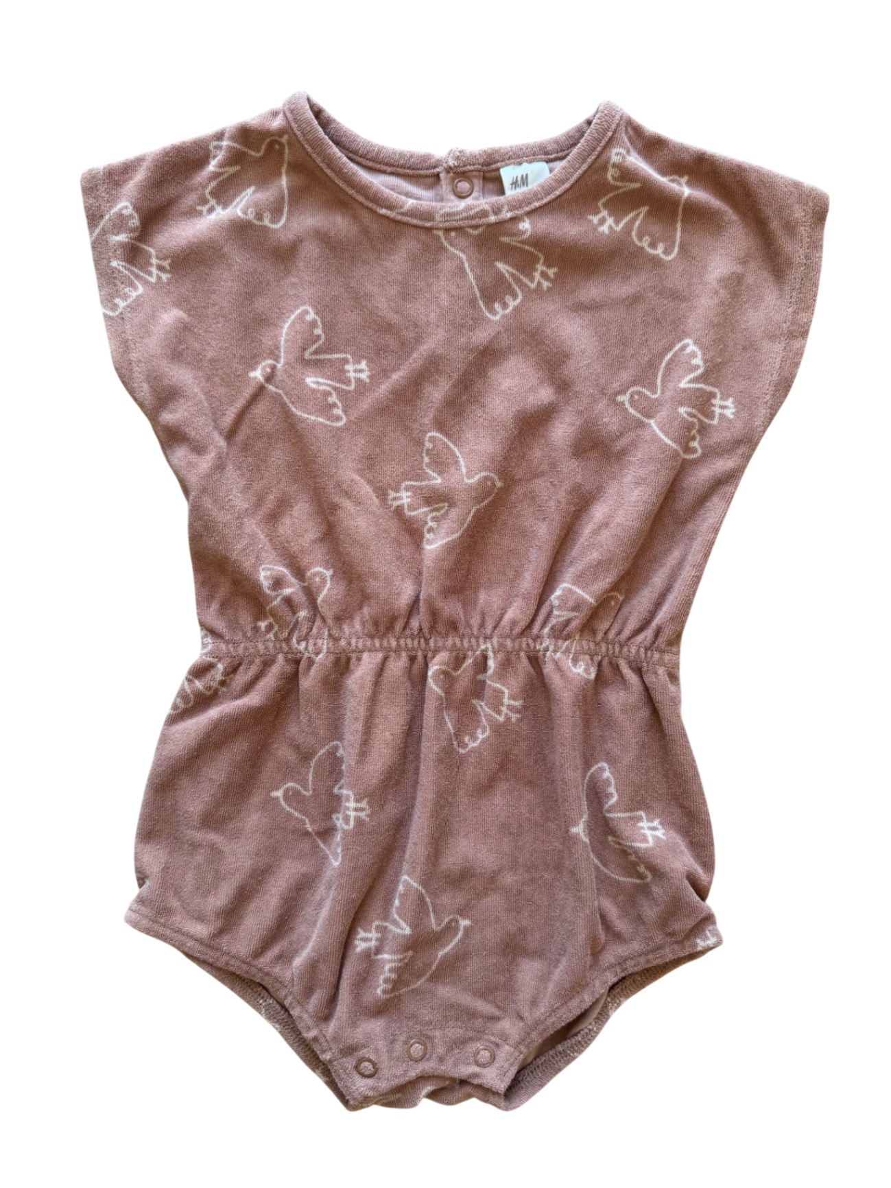Jumpsuit aus Frottee ~ 74/80 ~ H&M