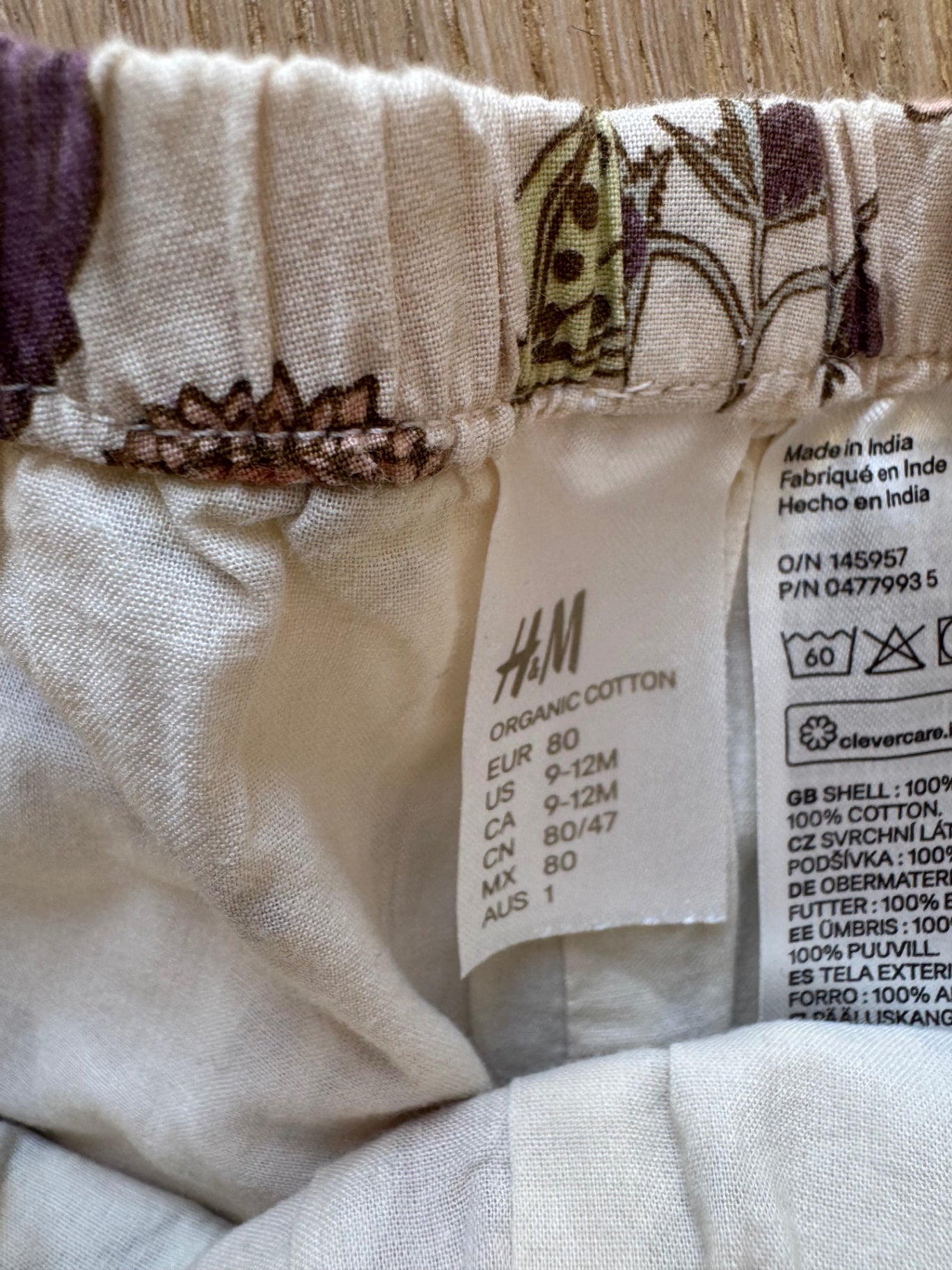 Kurze Hose ~ 80/86 ~ H&M