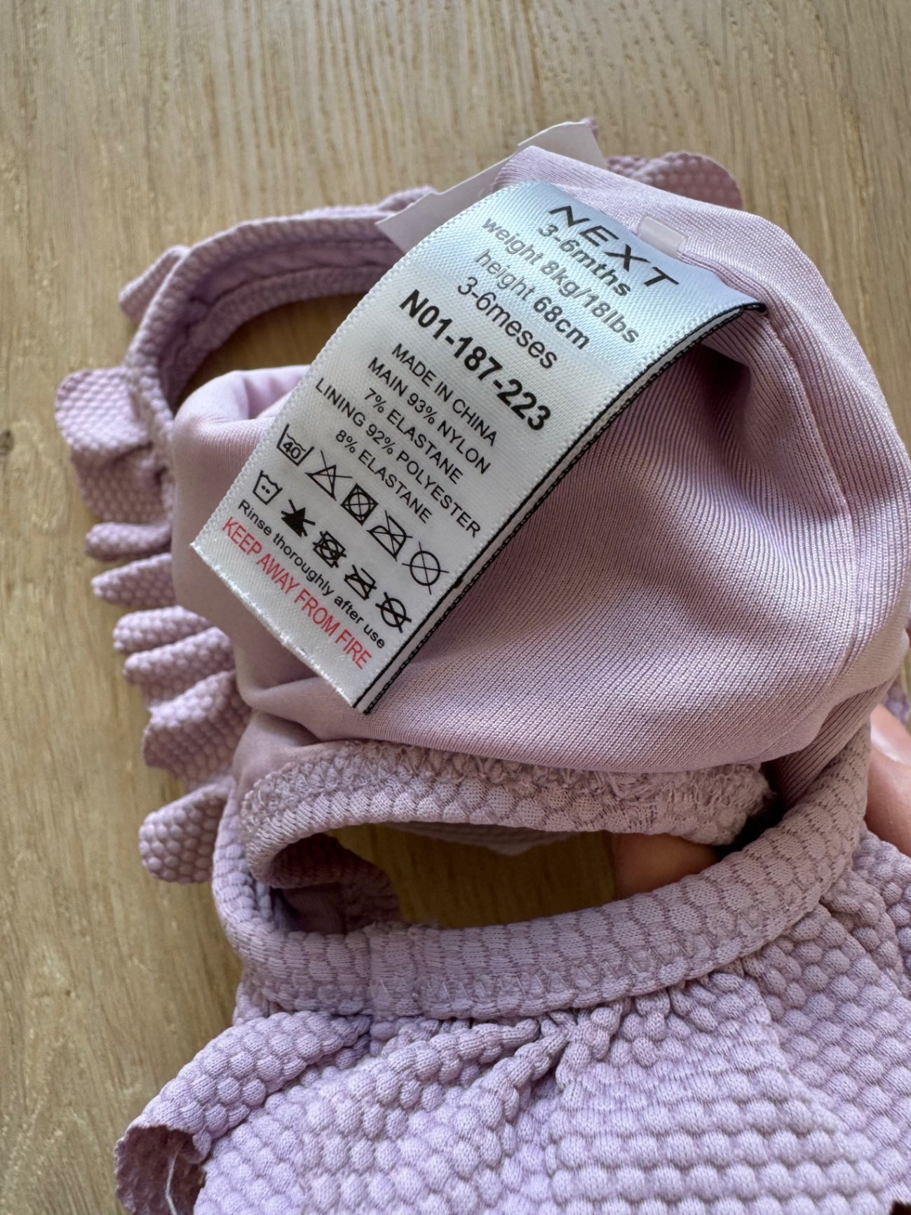 Badeanzug ~ 62/68 ~ H&M