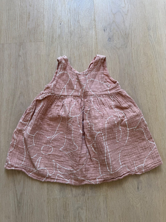 Leinenkleid ~ 74/80 ~ 1+ in the familiy