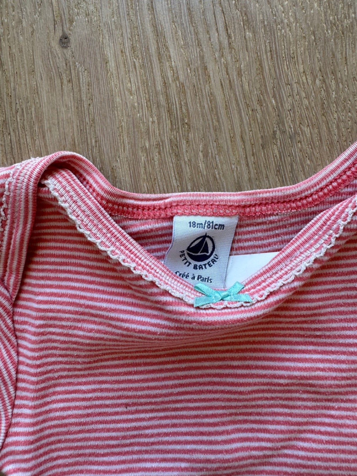 Langarmshirt ~ 74/80 ~ Petit Bateau