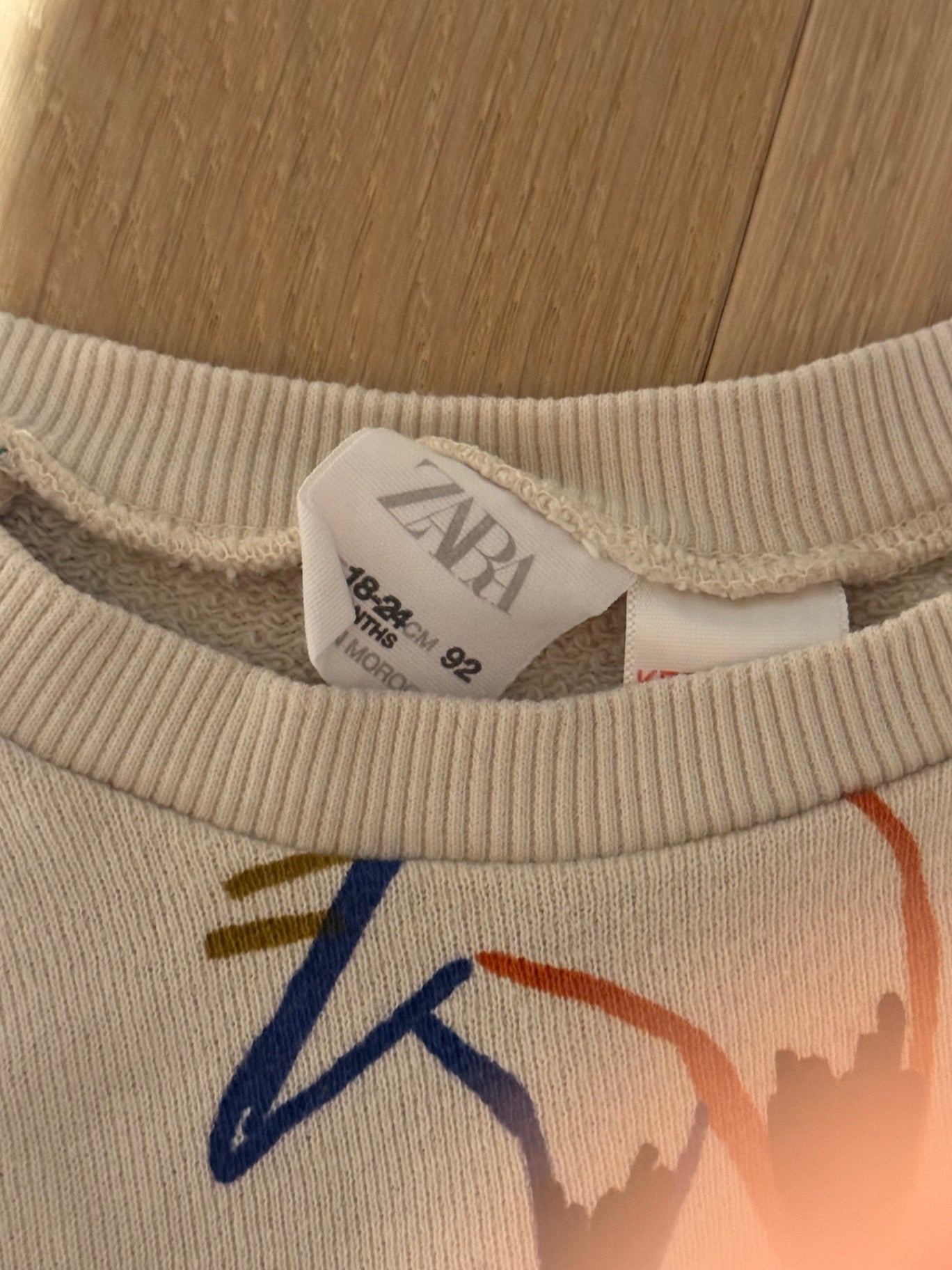 Sweatshirt ~ 86/92 ~ ZARA