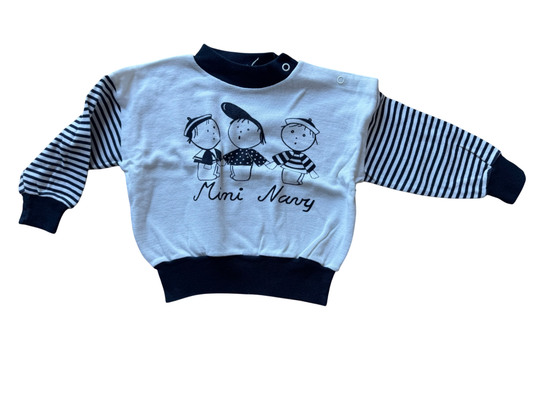 Sweatshirt ~ 74/80 ~ Vintage