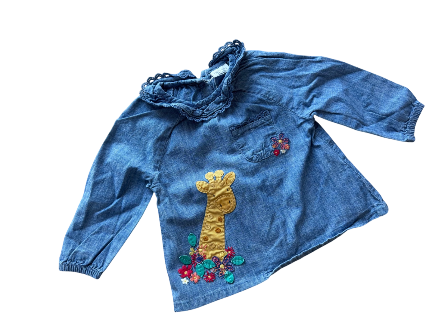 Jeansbluse ~ 68/74 ~ Next