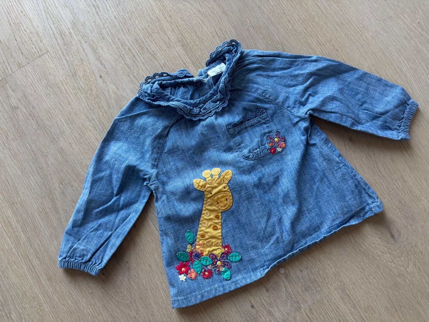 Jeansbluse ~ 68/74 ~ Next