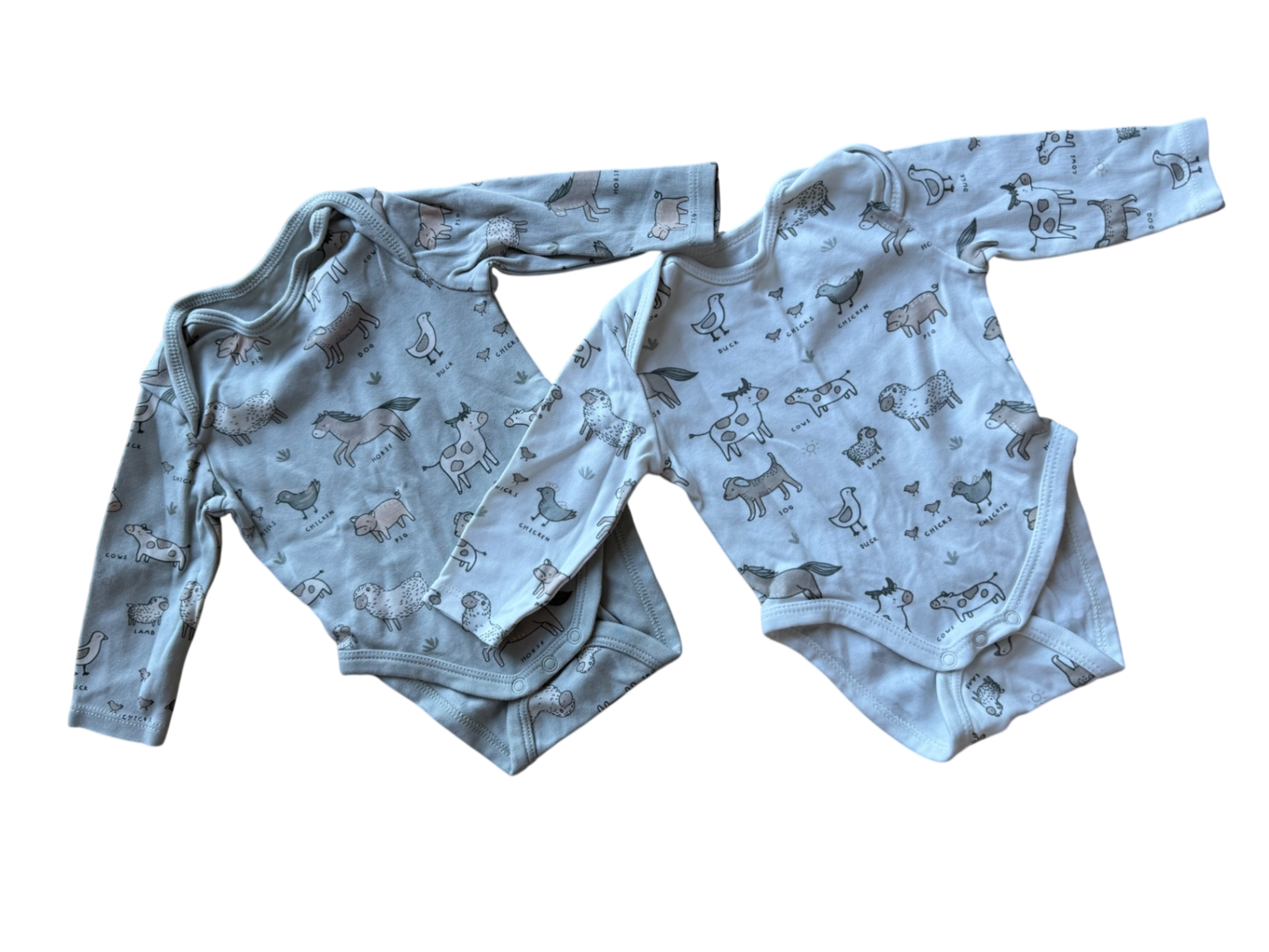 2er Pack Bodys ~ 56/62 ~ C&A