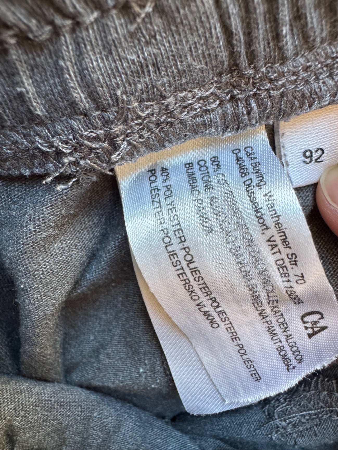 Shorts ~ 86/92 ~ C&A